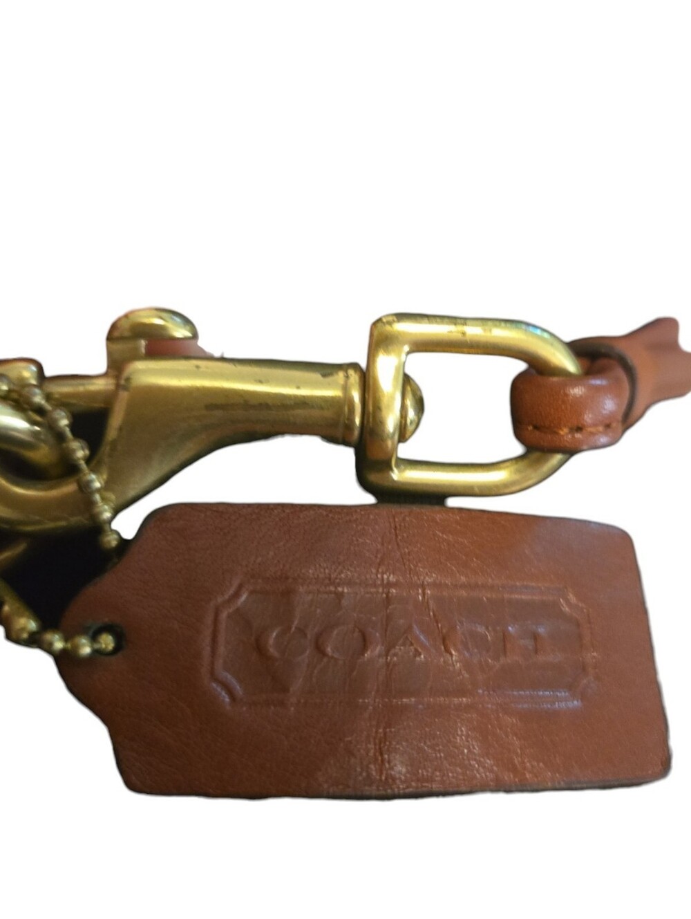 Vintage 2012 Coach Legacy Penny Cognac Crosbody W/ Cross Turnlock (Style) 19914 - Picture 3 of 12